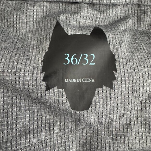 Greyson Corduroy Pants Mens Size 36 X 32 Charcoal Cotton Blend Stretch PT-2453 - Picture 9 of 10